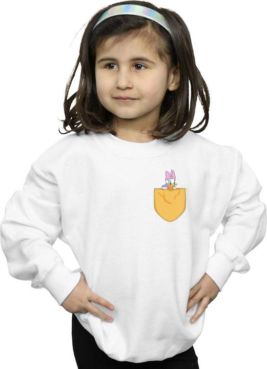 Image du produit Disney - Sweat DAISY DUCK FAUX POCKET - Fille (140, 146)
