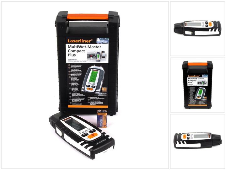 Produktbild Laserliner MultiWet-Master Compact Plus Materialfeuchtemessgerät Temperaturmessung