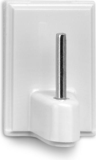 Image du produit Inofix Crochets adhésifs pour tringles à rideaux, blanc, 4 pièces
