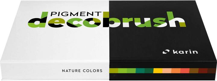Produktbild Karin PIGMENT DECO BRUSH - Brush Marker (Nature, Mehrfarbig, 12 x)