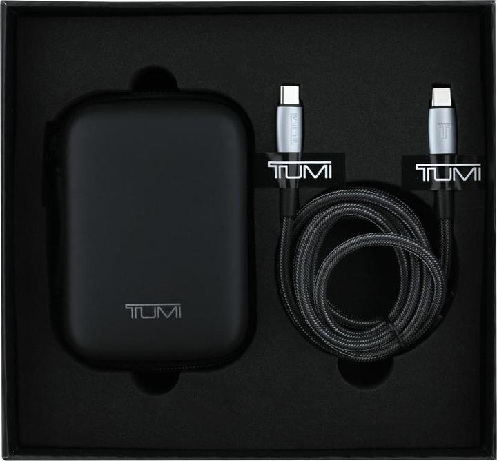 Produktbild Tumi Power Charger Travel Adapter 25W USB-C / USB-A + Cable USB-C/USB-C black