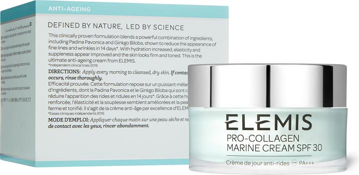 Produktbild Elemis Pro-Collagen Marine Cream (50 ml, Tagescreme, SPF 30)