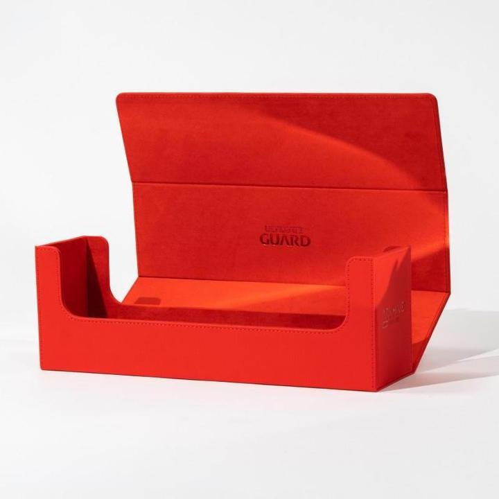 Image du produit Ultimate Guard Boîte à cartes XenoSkin Arkhive Monocolor 400+ rouge