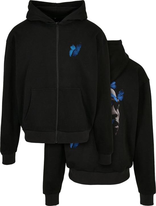 Actual product image Urban Classics Le Papillon Heavy Oversize Zip Hoody - 77601 (XS)