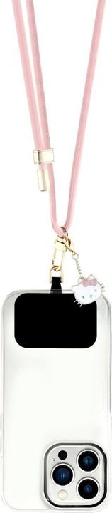 Image du produit Hello Kitty Crossbody Strap Cord Head Charm - pink