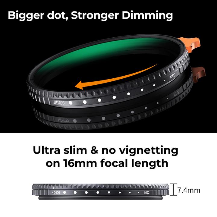 Image du produit K&F Concept Nano-X (52 mm, Filtre gris neutre)