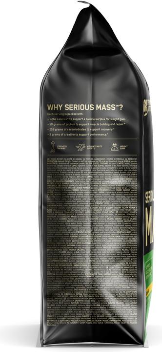 Produktbild Optimum Nutrition Serious Mass (Banane, 1 Stk., 5450 g)