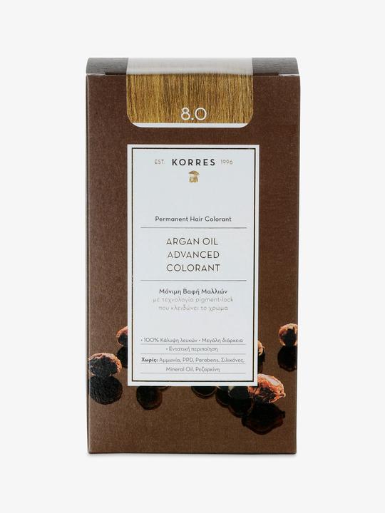 Produktbild Korres Argan Oil Hair Color (Nr. 8.0 - Light Blonde)
