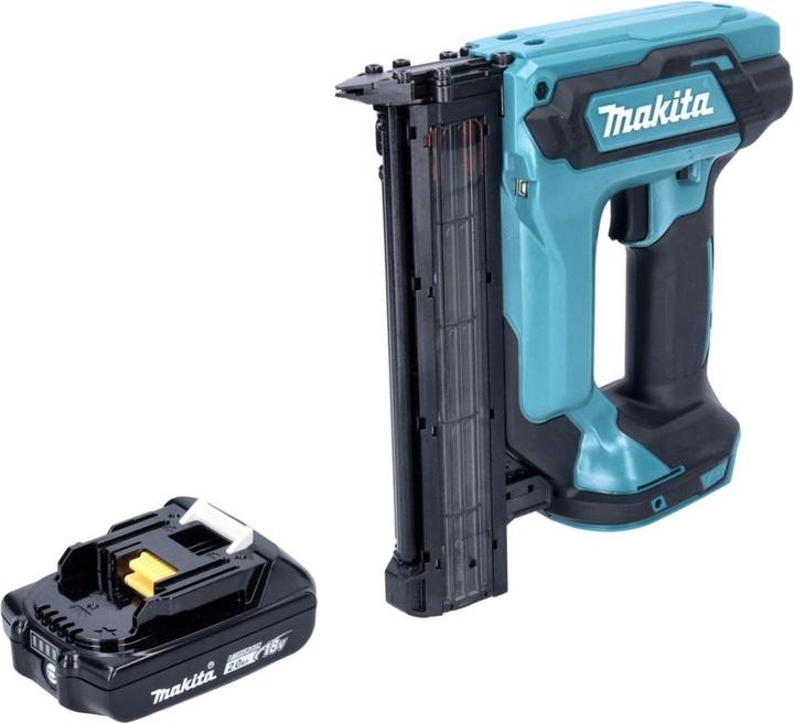 Actual product image Makita DFN 350 A1 Battery upsetting nailer 18 V 15 - 35 mm + 1x battery 2.0 Ah - without charger