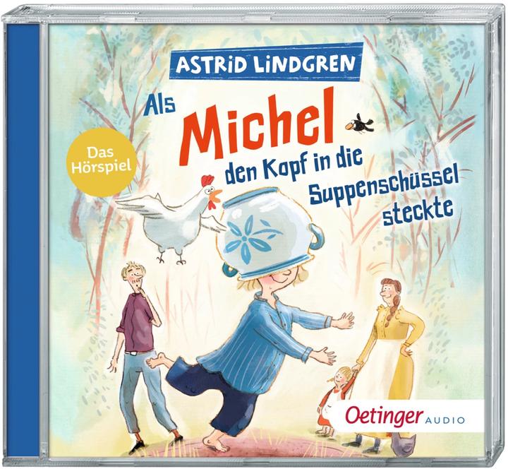 Actual product image When Michel put his head in the soup bowl (Jennifer Cubela, Katja Danowski, Astrid Lindgren, Georg Riedel, German)