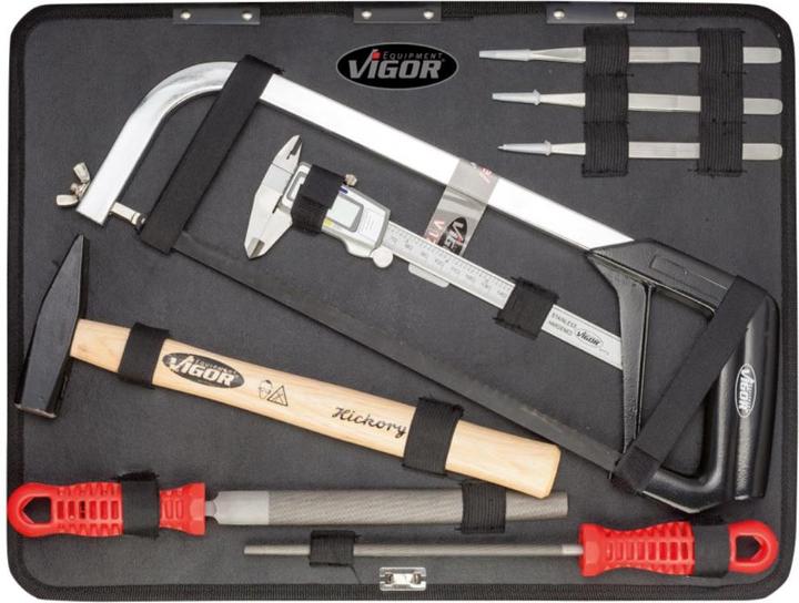Actual product image Vigor Tool case ∙ universal ∙ V2542 ∙ square6.3 mm (1/4 inch), square12.5 mm (1/2 inch), square... (143 pieces)