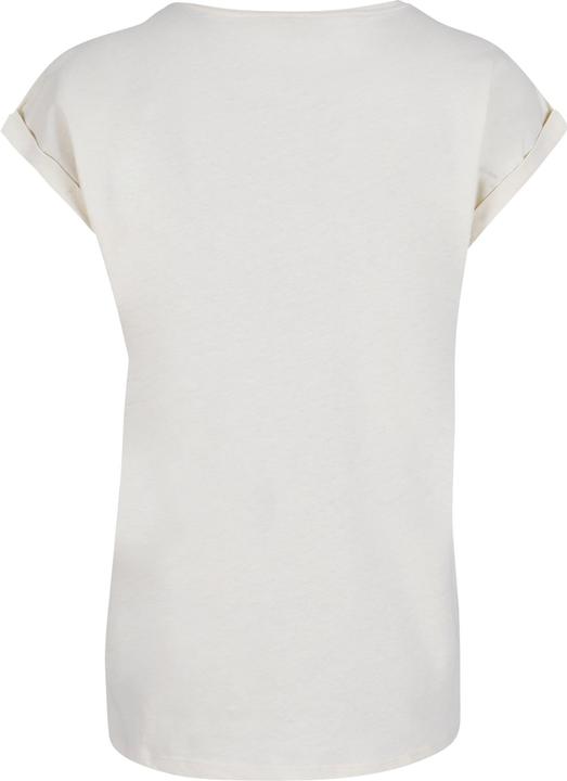 Produktbild Merchcode Ladies Thin Lizzy - TL Stacked Logo White Extended Shoulder Tee - 181487 (M)