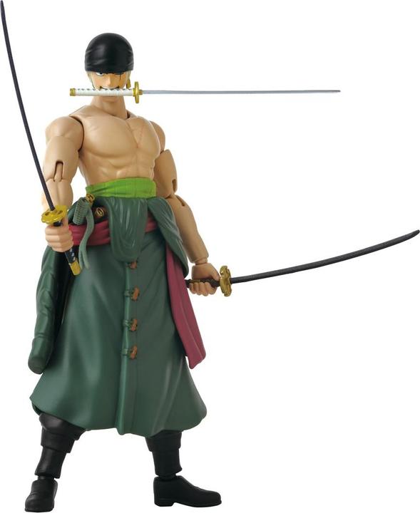 Actual product image Bandai Anime Heroes One Piece - Roronoa Zoro Three Sword S