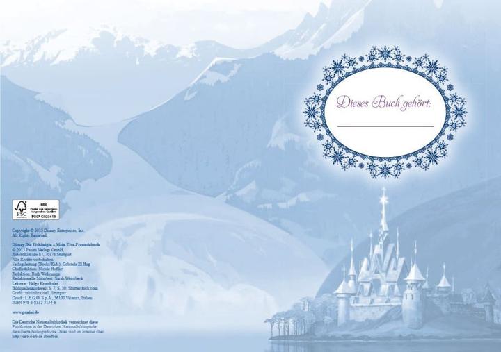 Actual product image Panini Disney Die Eiskönigin: Mein Elsa-Freundebuch (German, Disney, Walt., 2015)