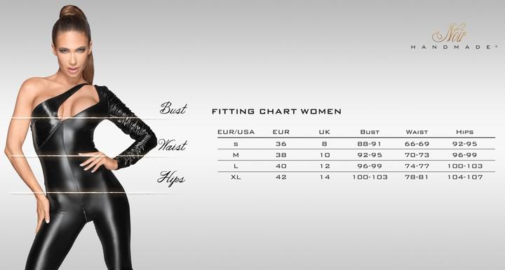 Actual product image Noir Handmade Wetlook dress with powernet (S)