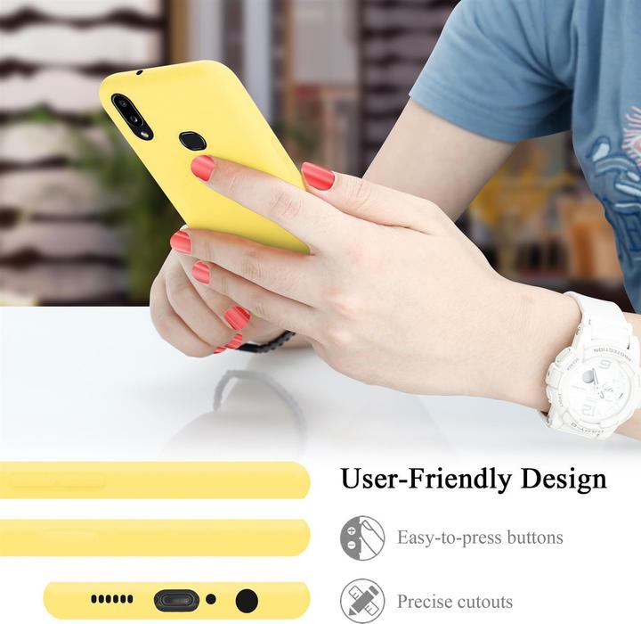 Immagine prodotto Cadorabo Copertura della cassa del silicone liquido TPU (Samsung Galaxy A10s, Samsung Galaxy M01s)