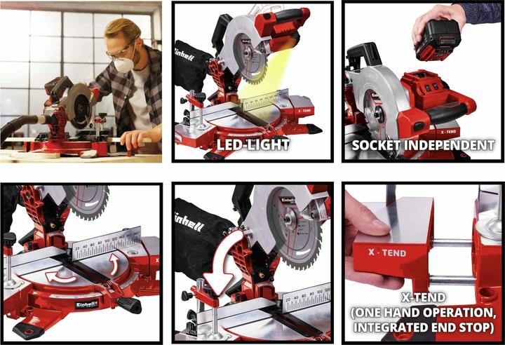 Image du produit Einhell TE-MS 18/210 Li-Solo