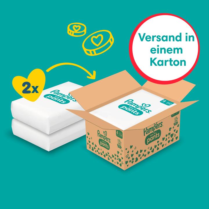 Actual product image Pampers Baby-Dry Pants (Size 4, Monthly box, 180 Piece)