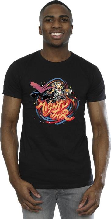 Actual product image Mens Thor Love And Thunder Mighty Thor Swirl T-Shirt (XXL)