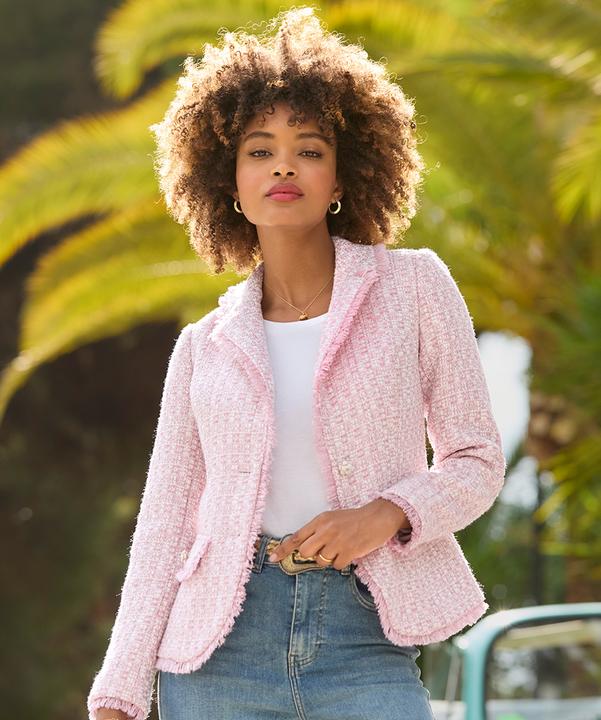 Produktbild Joe Browns Frayed Edge Flower Button Jacket (34)