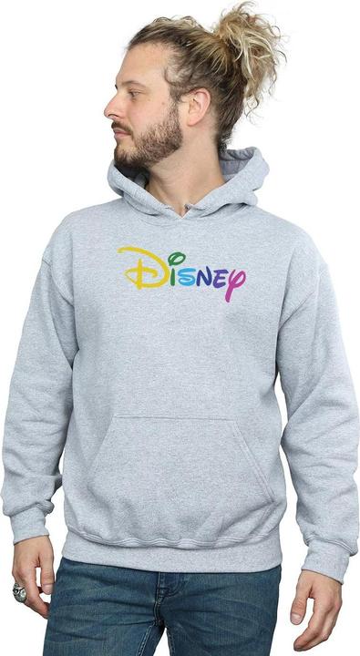 Actual product image Disney Mens Colour Logo Hoodie (L)