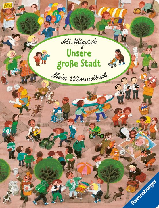 Immagine prodotto Ravensburger Mein Wimmelbuch: Unsere grosse Stadt (Tedesco, Ali Mitgutsch, 2023)