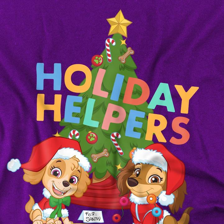 Immagine prodotto Paw Patrol Holiday Helpers TShirt weihnachtliches Design (4XL)