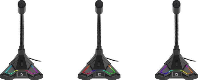 Image du produit Defender FORTE GMC 300 STREAMING Microphone avec jack 3 5 mm
