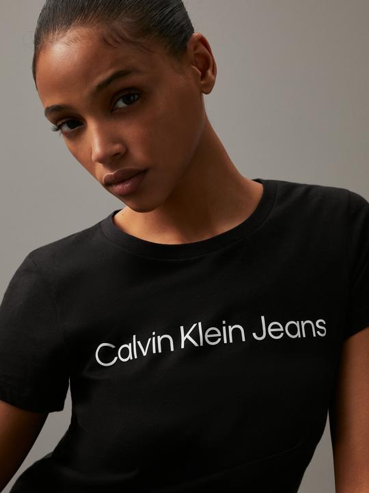 Actual product image Calvin Klein Jeans Core Instit Logo Slim Fit Tee (S)