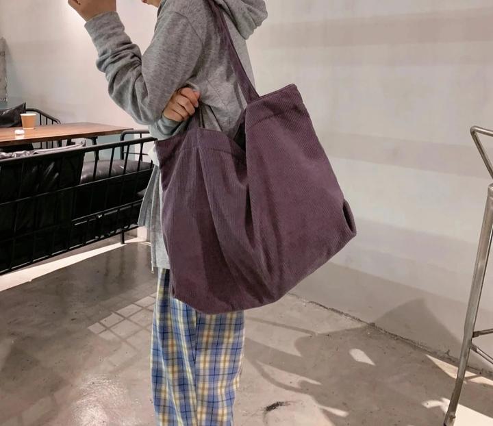 Image du produit Only-Bags.Store Cork Bag Handbags Shoulder Bags Soft Storage Reusable Small and Large