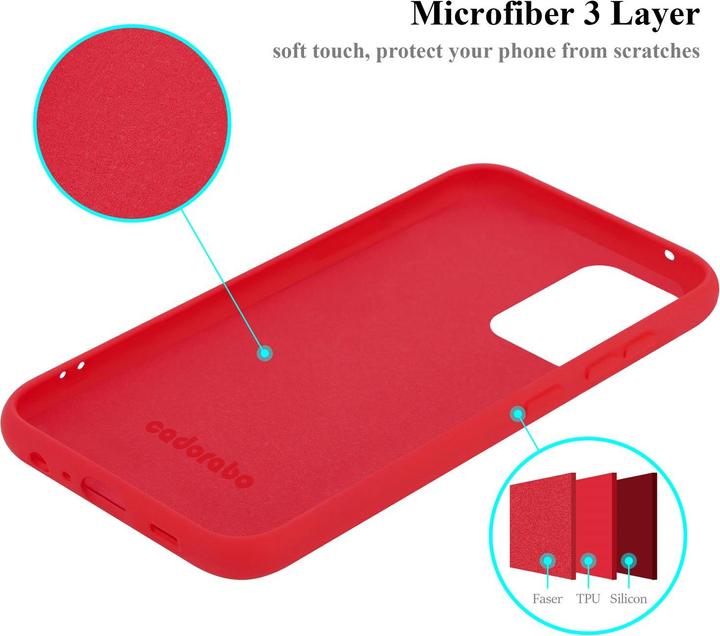 Immagine prodotto Cadorabo Copertura della cassa del silicone liquido TPU (Samsung Galaxy A52 5G)