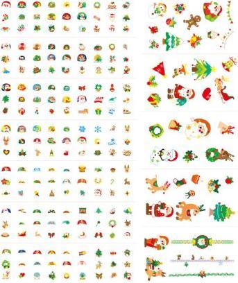 Actual product image Avenir Nail Stickers and Tattoos - Christmas (58NA218208)