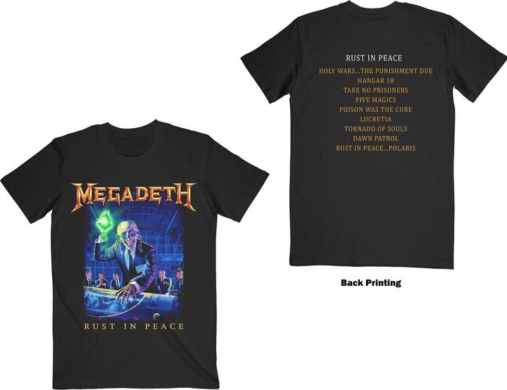 Megadeth Rust In Peace Tracklist