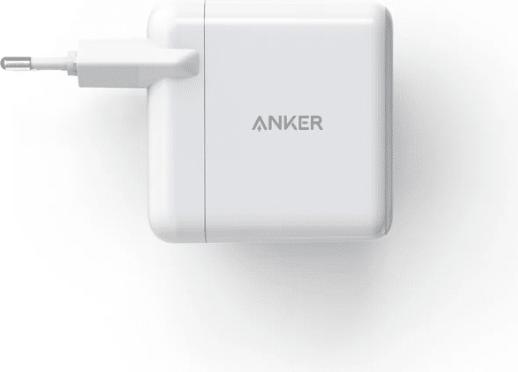 Actual product image Anker PowerPort PD+ 2 1xC 20W 1xA 15W White EU Plug (35 W)