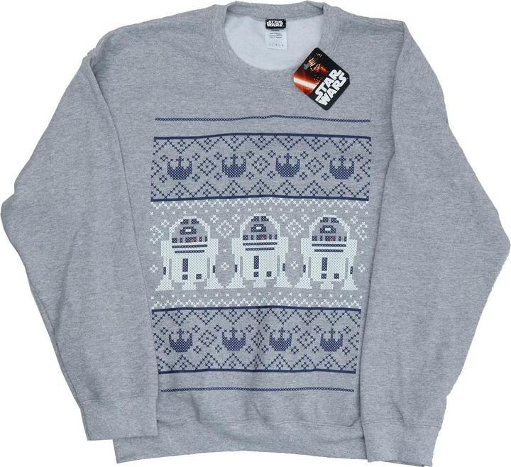 Produktbild Star Wars Christmas R2D2 Fair Isle Sweatshirt (XL)