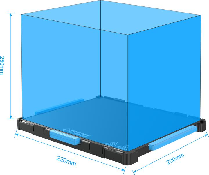 Actual product image Gembird FF-3DP-1NA4-01 3D printer Fused Filament Fabrication (FFF) Wi-Fi