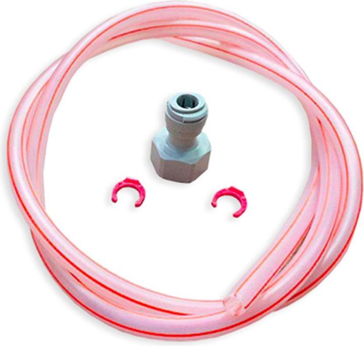Ich-zapfe Bierschlauch John Guest komplett - 3/8" und 5/8" Aufschraub-Verbinder