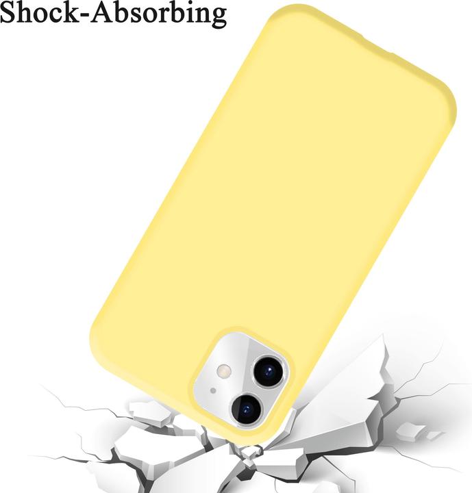 Actual product image Cadorabo TPU Liquid Silicone Case Cover (Apple iPhone 11)