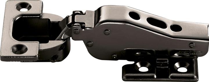Image du produit LAMP® Charnière de meuble lourde 95°, butée centrale, avec ressort, noir