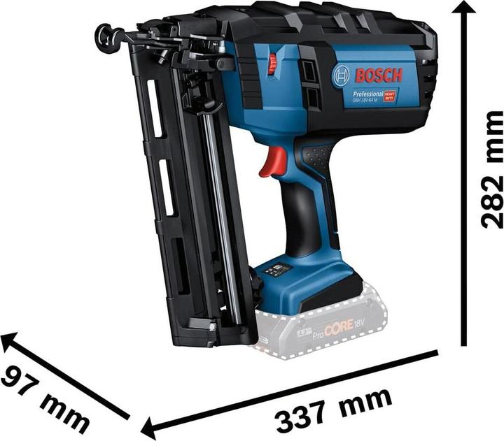 Immagine prodotto Bosch Professional Chiodatrice a batteria GNH 18V-64 M Kit