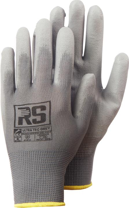 Actual product image Bhp Gloves RS ULTRA TEC GREY, knitted, size 6, grey (6)
