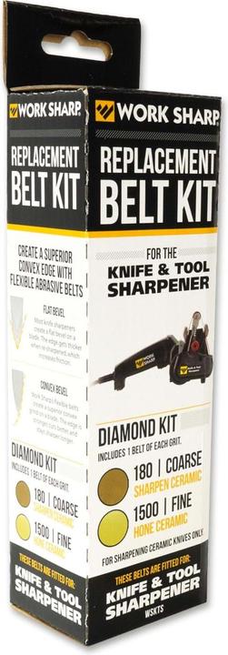 Immagine prodotto Work Sharp Assortimento di nastri abrasivi diamantati 180 1500