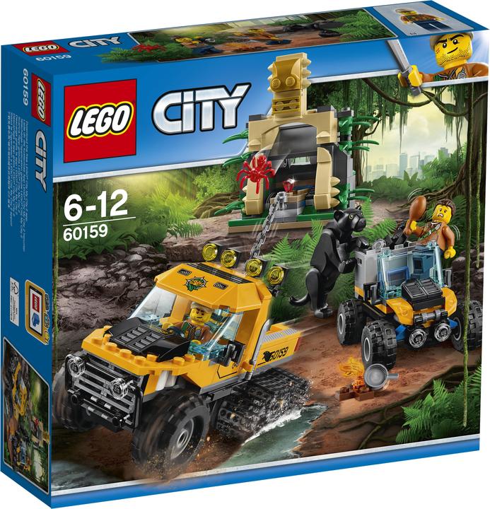 LEGO Mission Véhicule semi-chenillé de la jungle (60159, LEGO City)