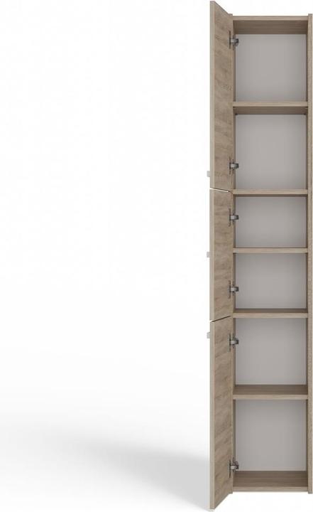 Produktbild Topeshop S33 SONOMA Aufbewahrungsschrank für Badezimmer Eiche
