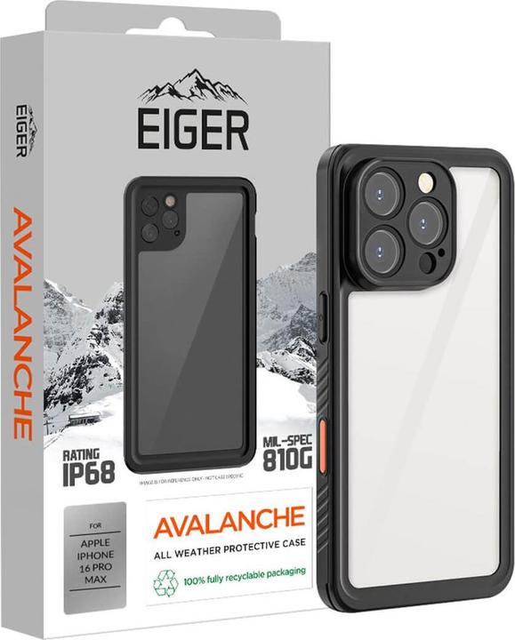 Actual product image Eiger Avalanche Case (Apple iPhone 16 Pro Max)