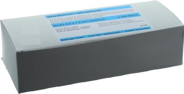 Produktbild Söhngen aluderm-aluplast Pflasterstripes 100St. (1 x)