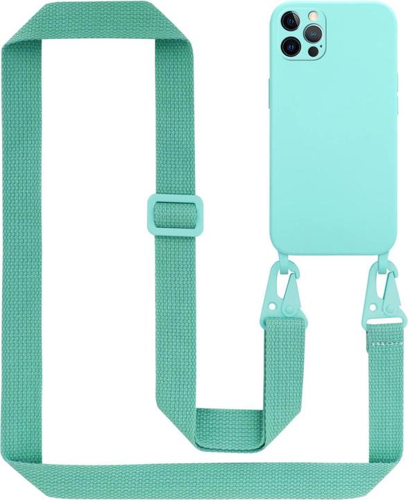 Actual product image Cadorabo TPU Cover Mobile Phone Chain Liquid (Apple iPhone 12, Realme 12 Pro+)