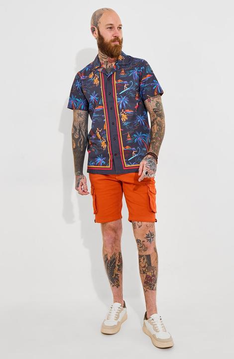 Produktbild Joe Browns Hawaiian Surfing Cuban Short Sleeve Shirt (L)