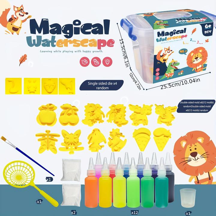 Produktbild Activity Board DIY Magic Water Elf Kit - neuartiges handgefertigtes Lernspielzeug, sicherer und nachhaltiger