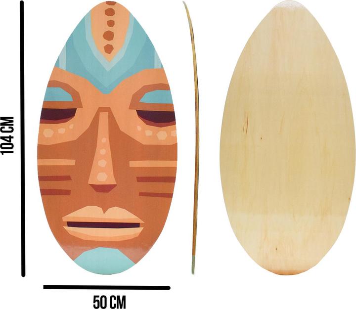 Produktbild 9WS Skim board bois 41" Aztec